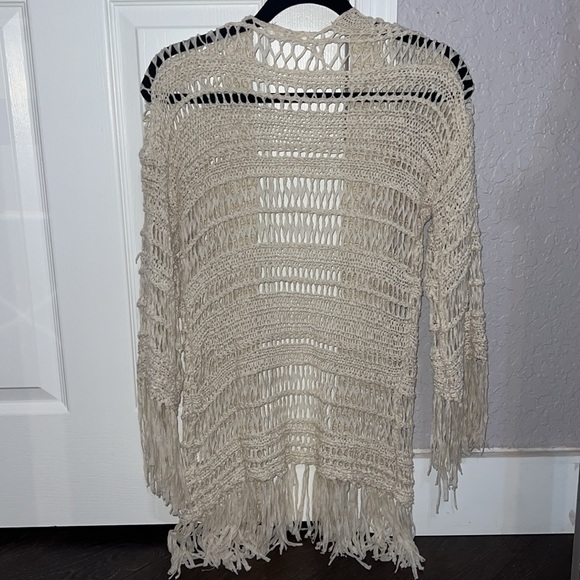 LF Millau Fringe Cardigan Size Small - Picture 4 of 4